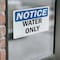Signmission Water Only, 14 in W x Rectangle, Vinyl Decal OS-2PACK-NS-D-1014-L-18979 - alternate 4